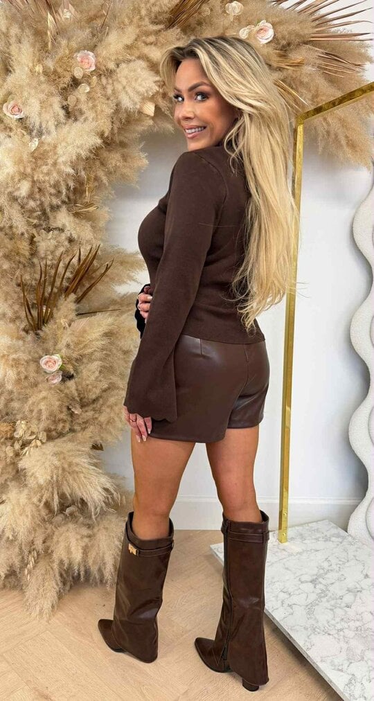 SCHULP BASIC TOP 8915 CHOCO