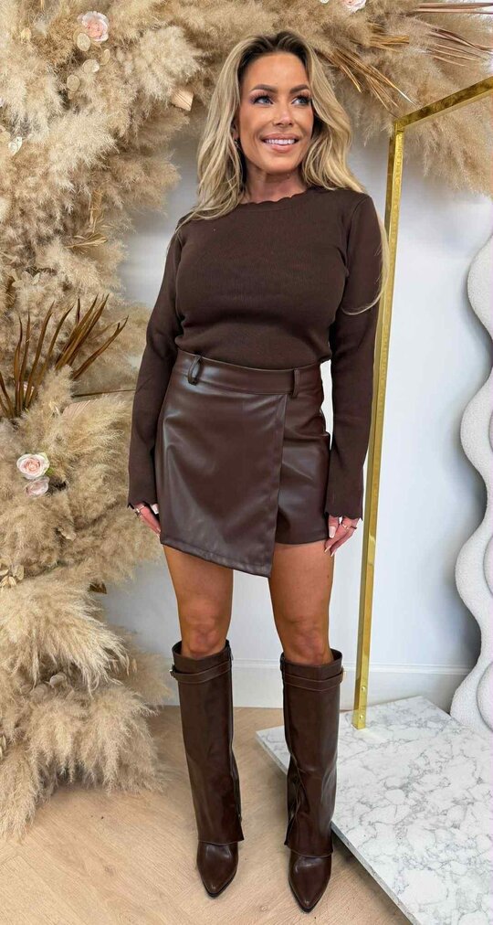SCHULP BASIC TOP 8915 CHOCO