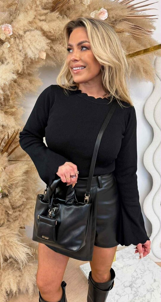 SCHULP BASIC TOP 8915 BLACK