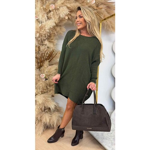 OVERSIZED RIBBEL TRUI ARMYGREEN OVERSIZED RIBBEL TRUI ARMYGREEN