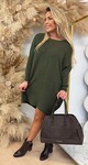 OVERSIZED RIBBEL TRUI ARMYGREEN