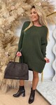 OVERSIZED RIBBEL TRUI ARMYGREEN