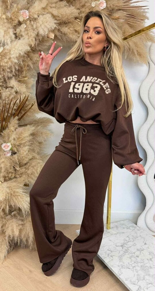 LOS ANGELES SET 1983 CHOCO/BEIGE