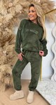 LOS ANGELES TEDDY SET 684 ARMYGREEN
