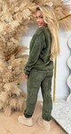 LOS ANGELES TEDDY SET 684 ARMYGREEN