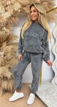 LOS ANGELES TEDDY SET 684 GREY
