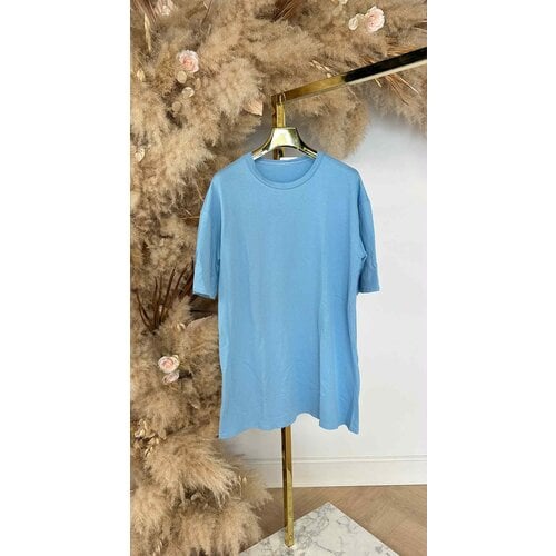 T-SHIRT BASIC DRESS ICEBLUE T-SHIRT BASIC DRESS ICEBLUE