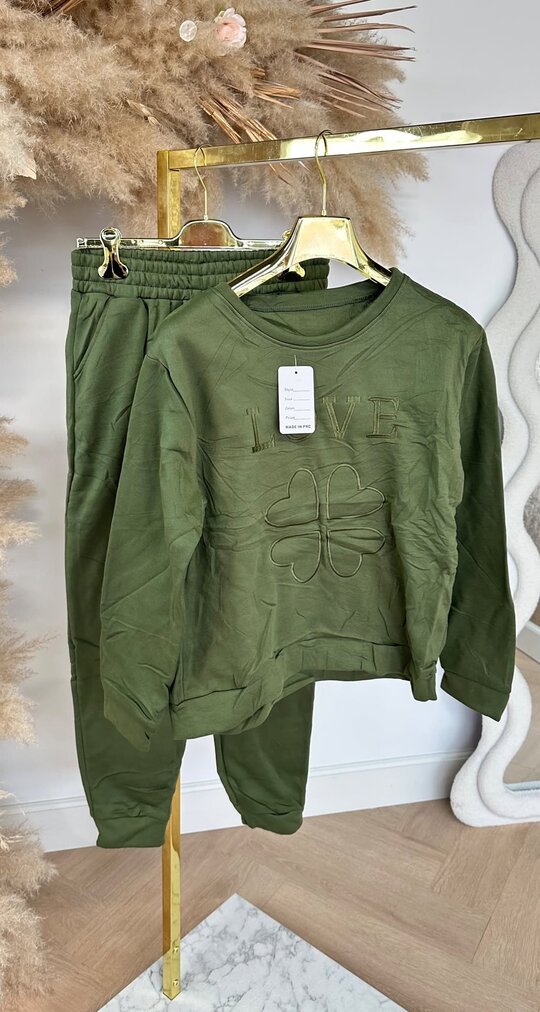 LOVE ACTIE SET 509 GREEN