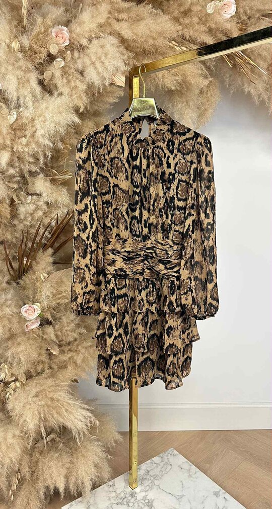 PANTER DRESS 4476 CAMEL