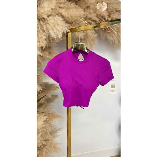 MILLY OPEN BACK TOP PURPLE