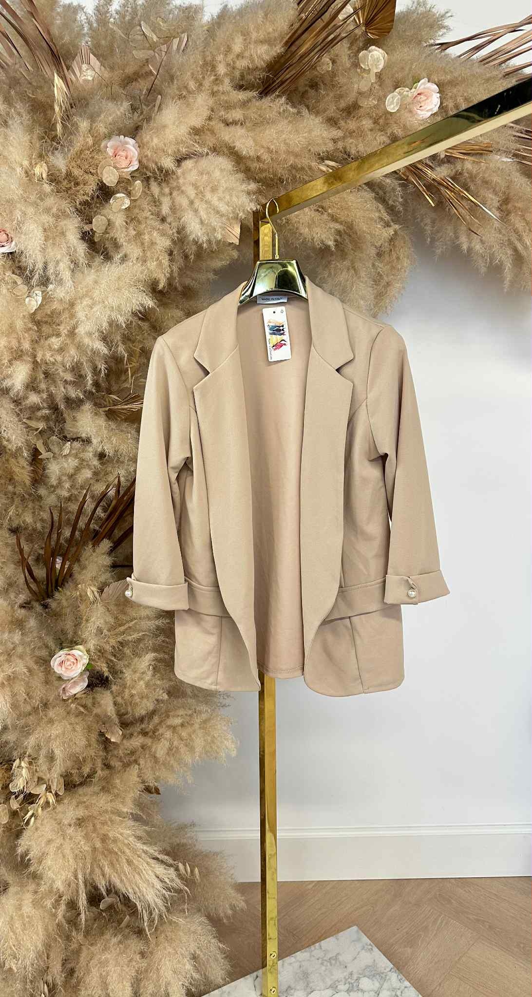 PAREL MOUW VESTJE BEIGE