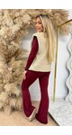 MUSTY TEDDY GILET BEIGE