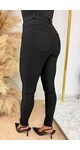GLITTER TREGGING LM1207 BLACK