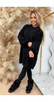 NEW COLLECTION STIKSEL LONG SWEAT BLACK