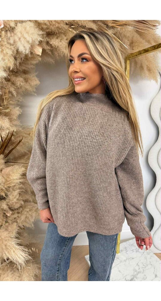 PERFECT KNITTED SWEAT BEIGE