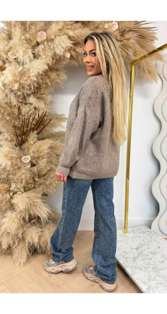 PERFECT KNITTED SWEAT BEIGE