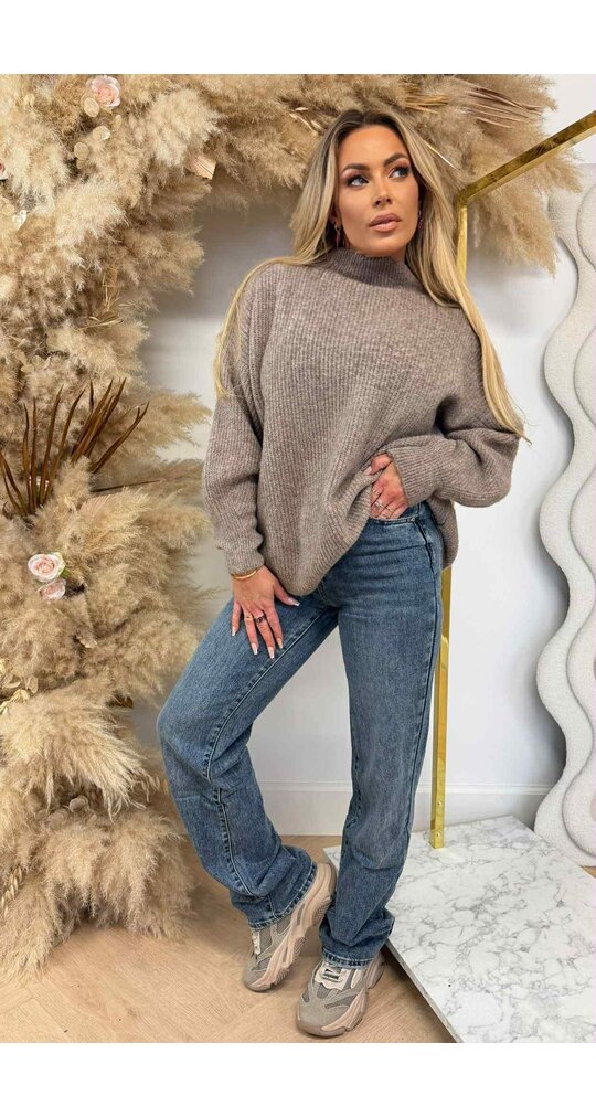 PERFECT KNITTED SWEAT BEIGE