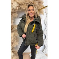 BESTSELLER INSPIRED WINTERJACKET 2003 ARMYGREEN