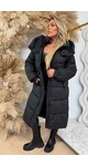 BASIC PUFFER WINTERJACKET 8780 BLACK