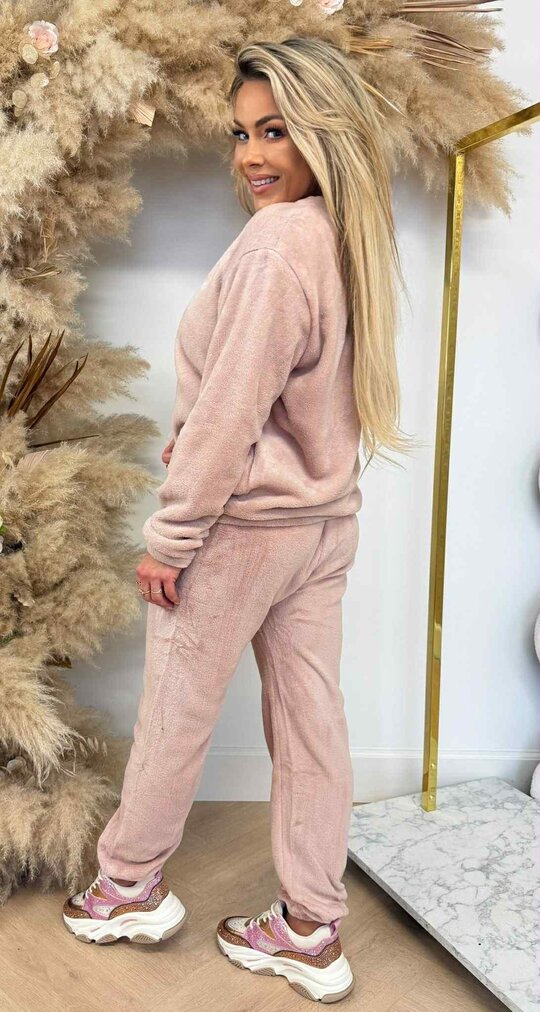 LOS ANGELES TEDDY SET 684 PINK
