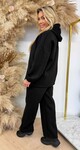 MEREL FLEECE JOG SET BLACK