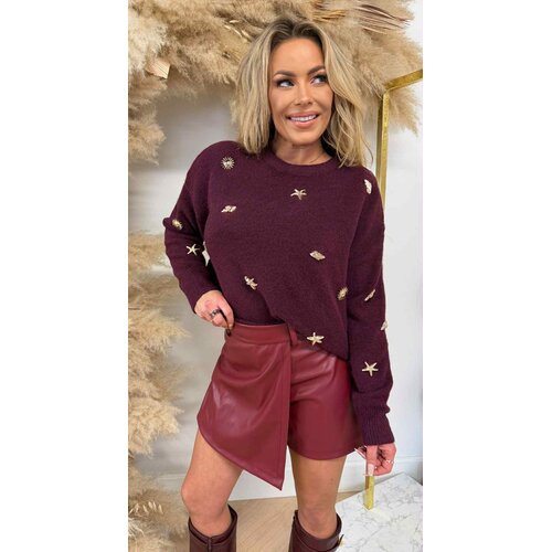 STARFISH SWEAT M963 BORDEAUX STARFISH SWEAT M963 BORDEAUX