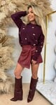 STARFISH SWEAT M963 BORDEAUX