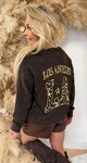 LA LEO STAR SWEAT SH705 CHOCO