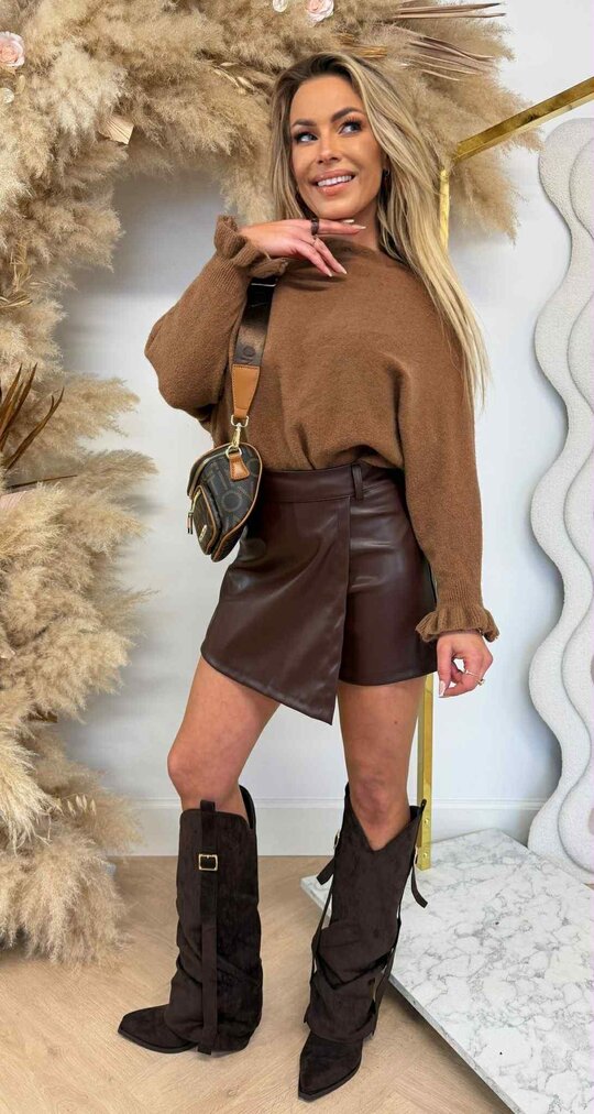 ROUCHE SOFT SWEAT BROWN