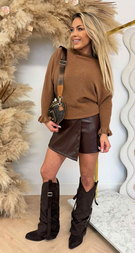 ROUCHE SOFT SWEAT BROWN