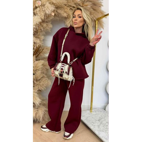 MEREL FLEECE JOG SET BORDEAUX MEREL FLEECE JOG SET BORDEAUX