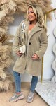 SUPER SOFT TEDDY COAT BEIGE