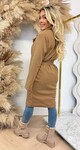 PERFECT BELT COAT CAMEL