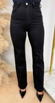 FLARED JEANS 6336 BLACK
