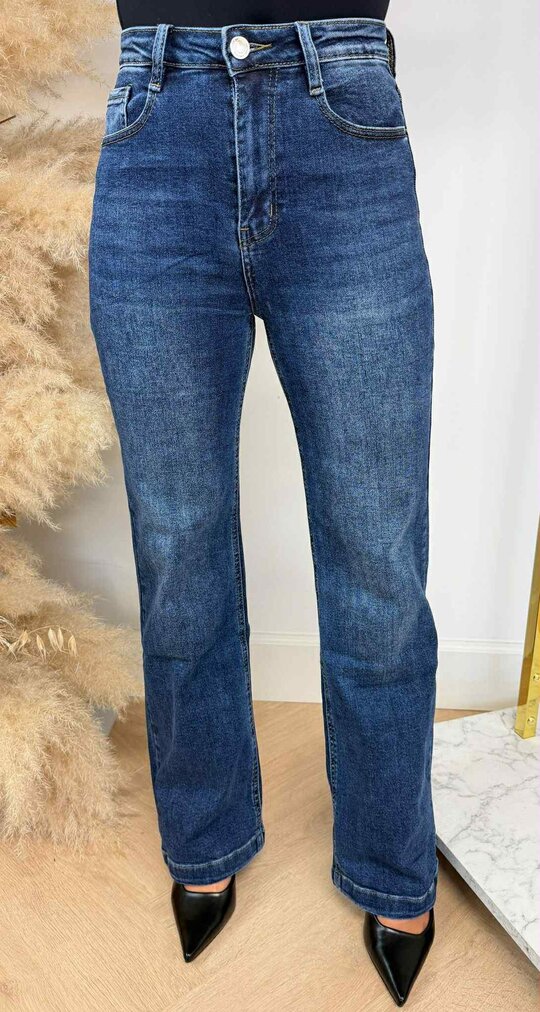 FLARED JEANS 6336 DENIMBLUE