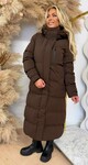 FAVORITE WINTERJACKET LONG 7557 CHOCO