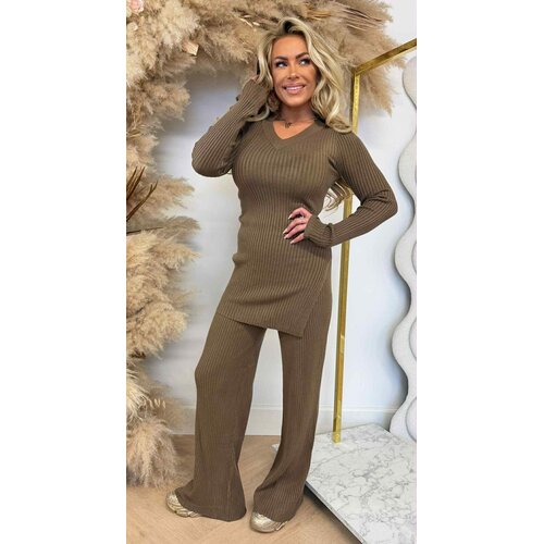 RIB COMFY SET NEW 5745 BROWN RIB COMFY SET NEW 5745 BROWN
