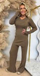 RIB COMFY SET NEW 5745 BROWN