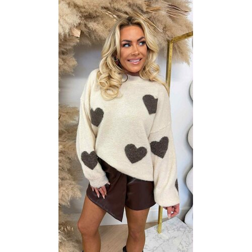 LOVE FASHION SWEAT BEIGE LOVE FASHION SWEAT BEIGE