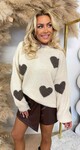 LOVE FASHION SWEAT BEIGE