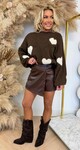 LOVE FASHION SWEAT CHOCO