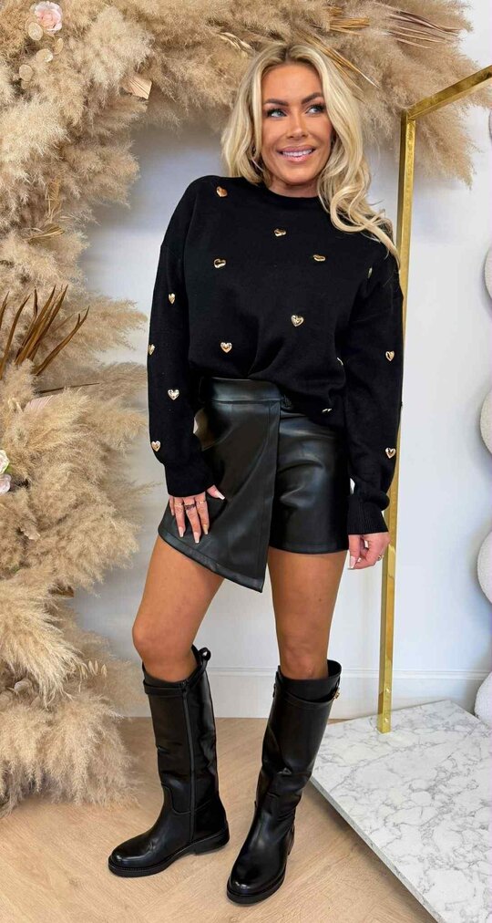HARTJES MUSTHAVE SWEAT 953 BLACK