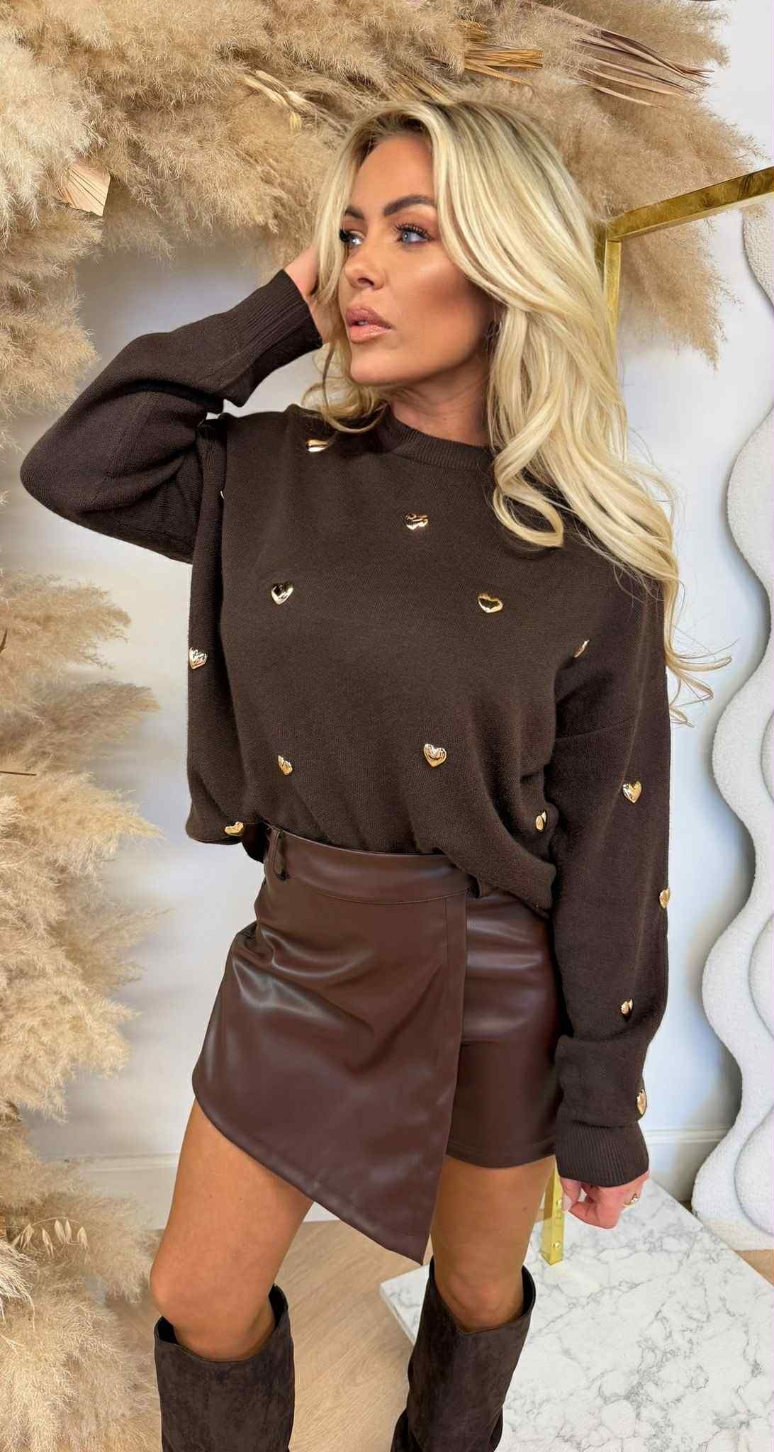 HARTJES MUSTHAVE SWEAT 953 CHOCO