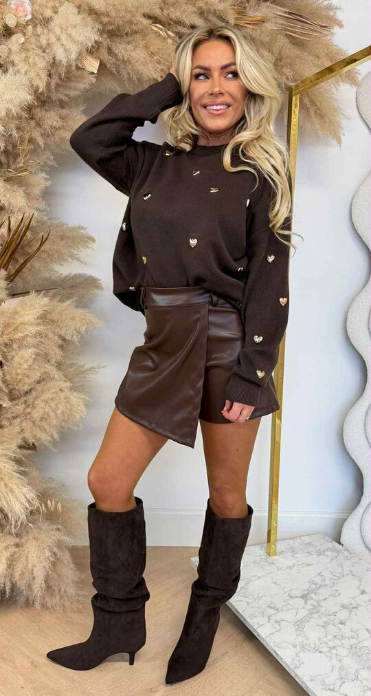 HARTJES MUSTHAVE SWEAT 953 CHOCO