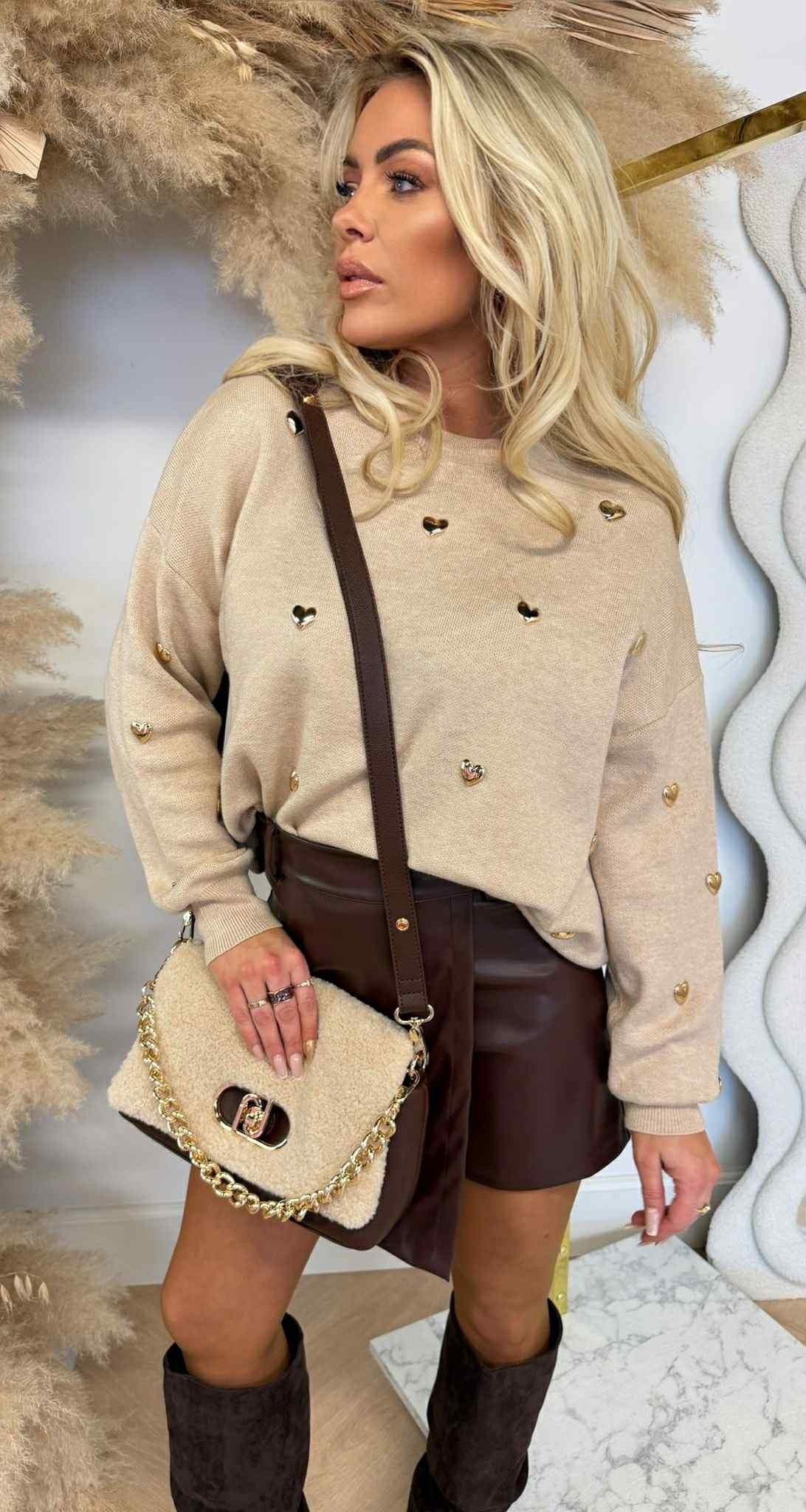 HARTJES MUSTHAVE SWEAT 953 BEIGE