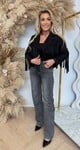 WESTERN GIRL JACKET BLACK