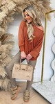 LUREX SPARKLE SWEAT ROEST