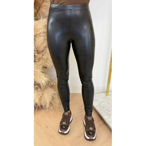 VEGAN LEATHER LOOK LEGGING 18001 BLACK VEGAN LEATHER LOOK LEGGING 18001 BLACK