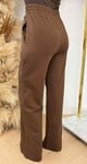 BY SWAN STRAIGHT LEG JOGGER 6169 CHOCO