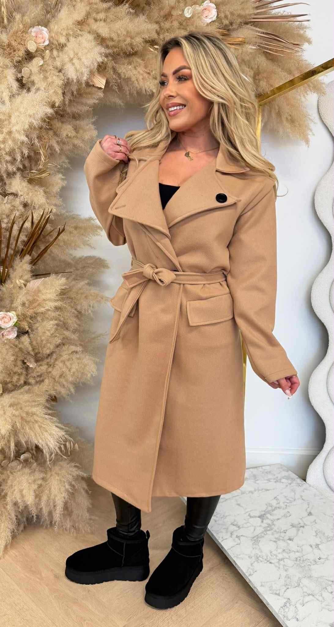 STEFIE LUS COAT BEIGE